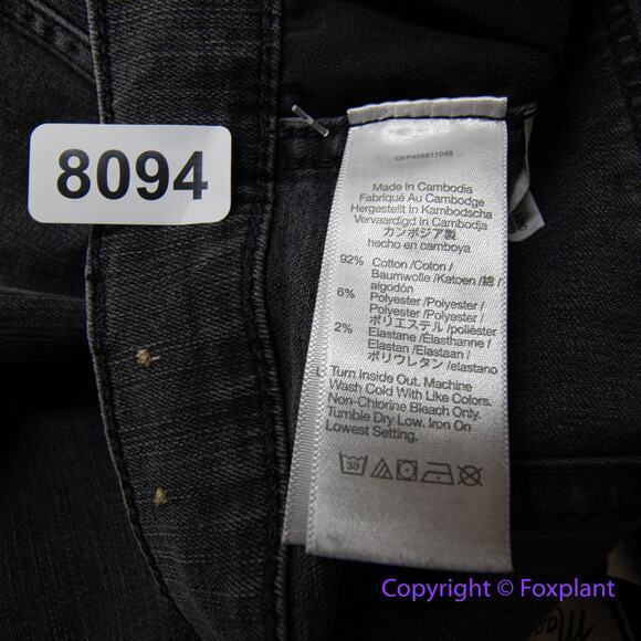 NEW Madewell Stovepipe Jeans in Banberry Wash: Raw-Hem Edition, 27 - Picture 14 of 15
